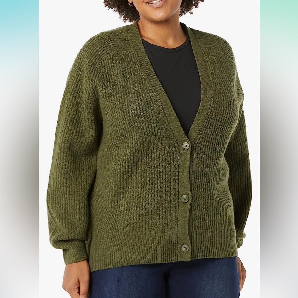 Relaxed fit cardigan